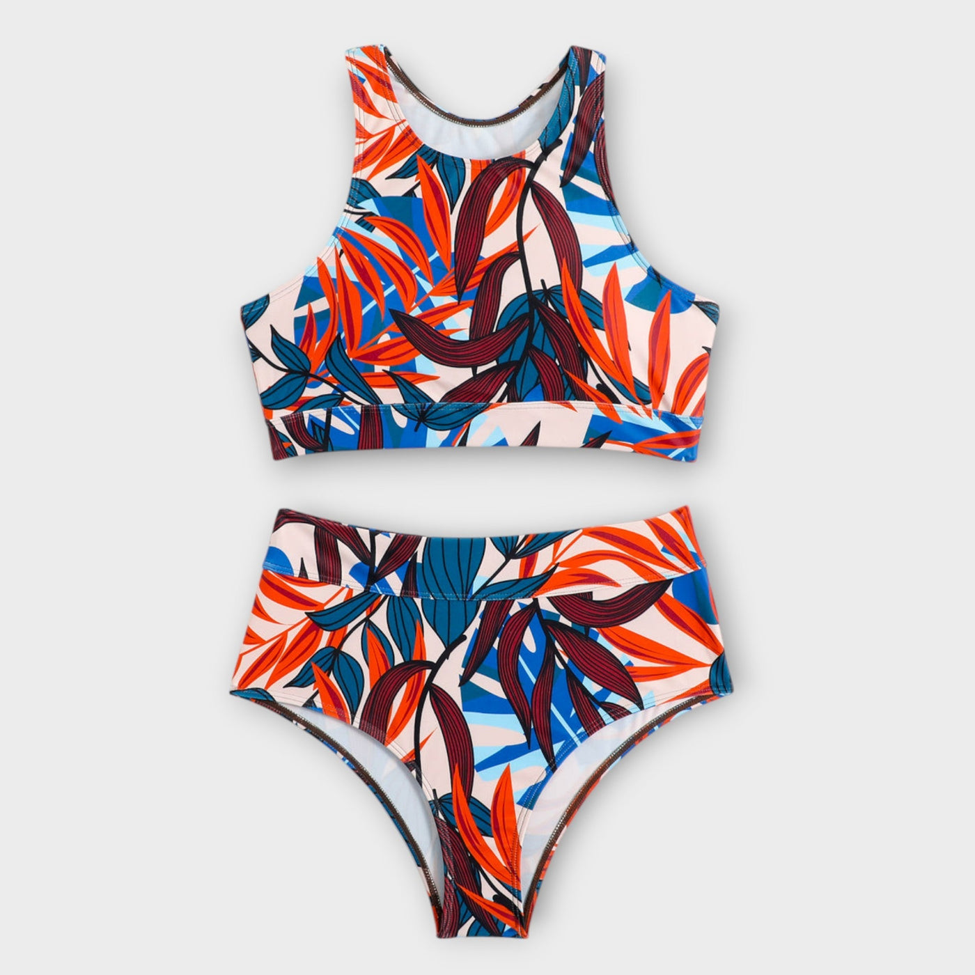 Elara™ Sporty High-Waist Bikini