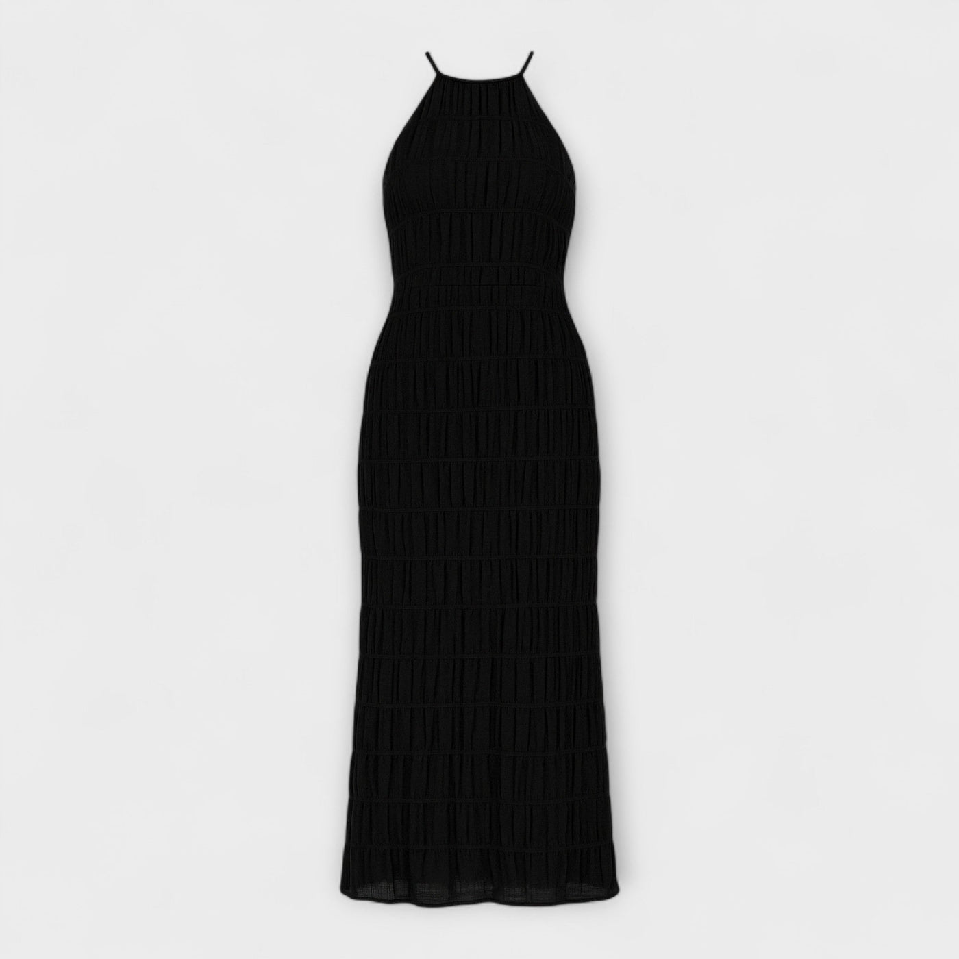 Adeline - Halterneck Long Dress